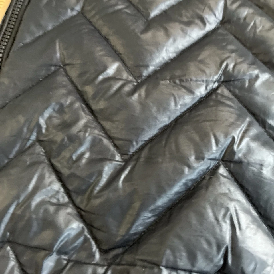 Chaleco de rendimiento CALVIN KLEIN para mujer 1x negro premium plumón cremallera acolchada exterior Foto 4 de 4