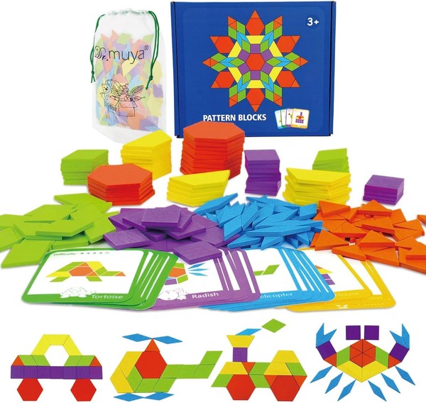 Montessori Spielzeug Tangram Lernspiele Ab 3 Jahre Geschenk FüR Kinder 3-6 Jahre-image