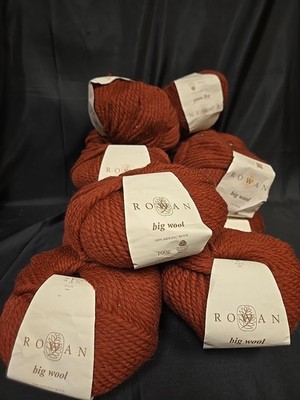 NEW 13 CAKE Rowan Big Wool Super Bulky 100% Merino Wool Yarn 100G/87YD Cranberry