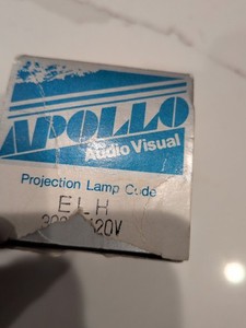 Apollo Projection Lamp ELH 120V 300W  New In Box 