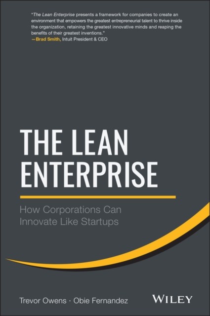 The Lean Enterprise by Obie Fernandez HARDBACK 9781118852170