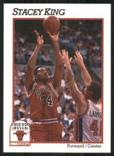 1991-92 Hoops #31 Stacey King Chicago Bulls 36829