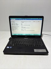 Acer Aspire 5734z-4725 15" Laptop Pentium T4500 3gb Ram No Drives Boots Bios