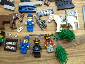 Lego 6761 Bandits Secret Western Hide-Out Original Box Box Goldmine RARE 6762