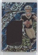 2023 Panini Spectra Monumental Memorabilia Neon Blue Prizm /50 Jake Haener 0h28