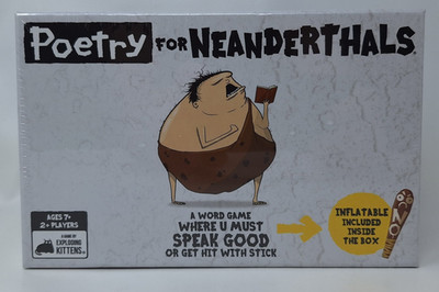 Poetry For Neanderthals Game by Exploding Kittens NEW