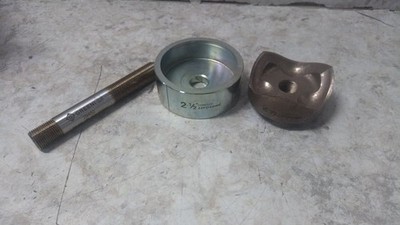 Greenlee 745H-2-1/2 2-29/32 In 10 Ga Sheet Metal Cap Knockout Punch and Die Kit