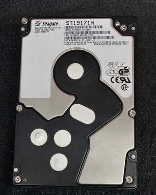 vintage ultra scsi Seagate hard drive hdd harddrive ST19171N 50 pin 9.1gb tested