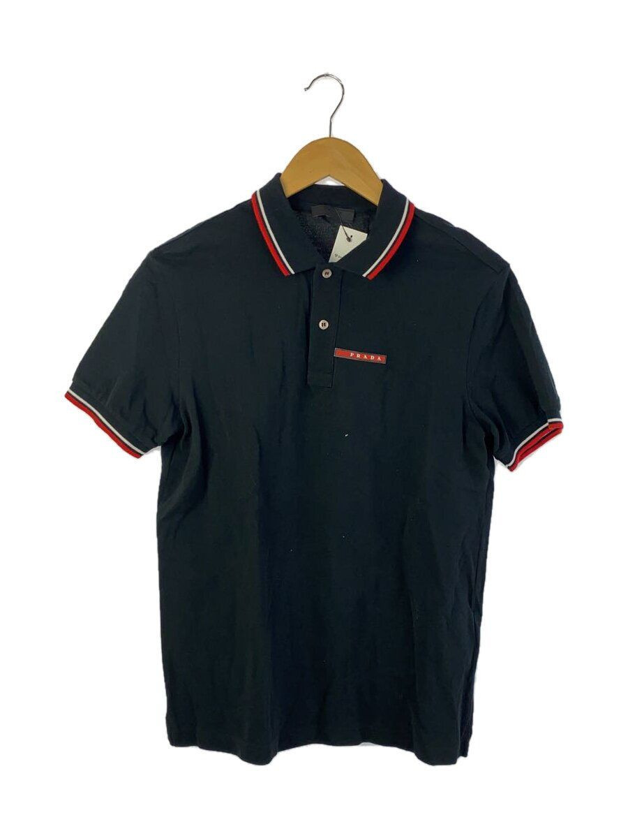 PRADA Polo shirt 18SS M cotton Black SJJ887 R122 322 Used | eBay PRADA Polo shirt 18SS M cotton Black SJJ887 R122 322 Used | eBay