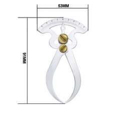 Multi Use Thickness Gauge for Wood with Waterproof and Rustproof Feature