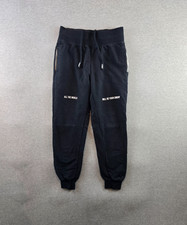 Pantalones deportivos OWSLA Goods para hombre pequeños negros bordados EDM Skrillex DJ RAROS
