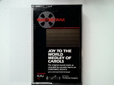 Larnelle Harris Joy to the World Medley of Carols Cassette 1988 Benson