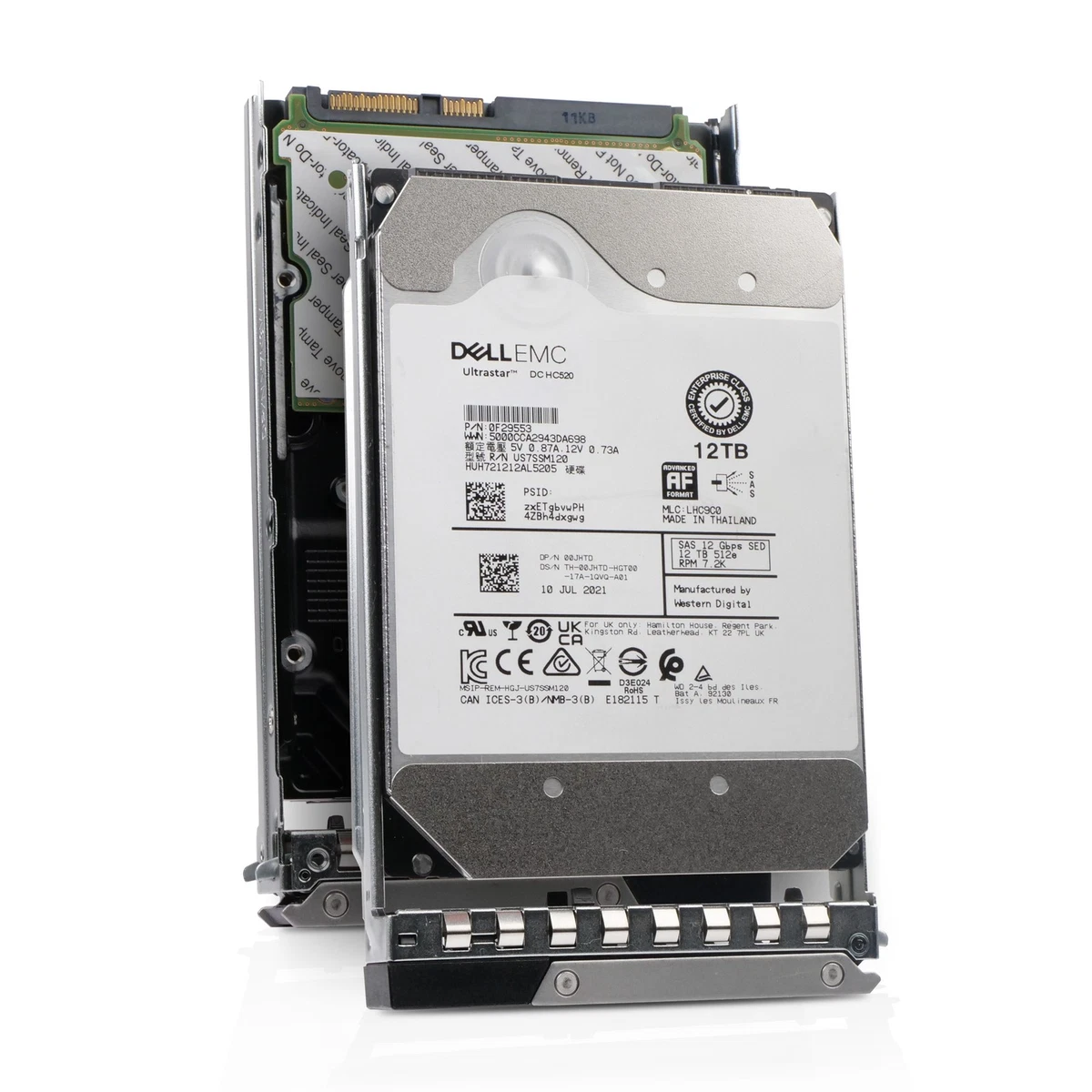 Dell SAS Internal Hard Disk Drives 12 TB Storage Capacity for sale
