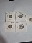 High Grade LOT 1944 1944 1917 1944 1919 Mercury Dime Collection