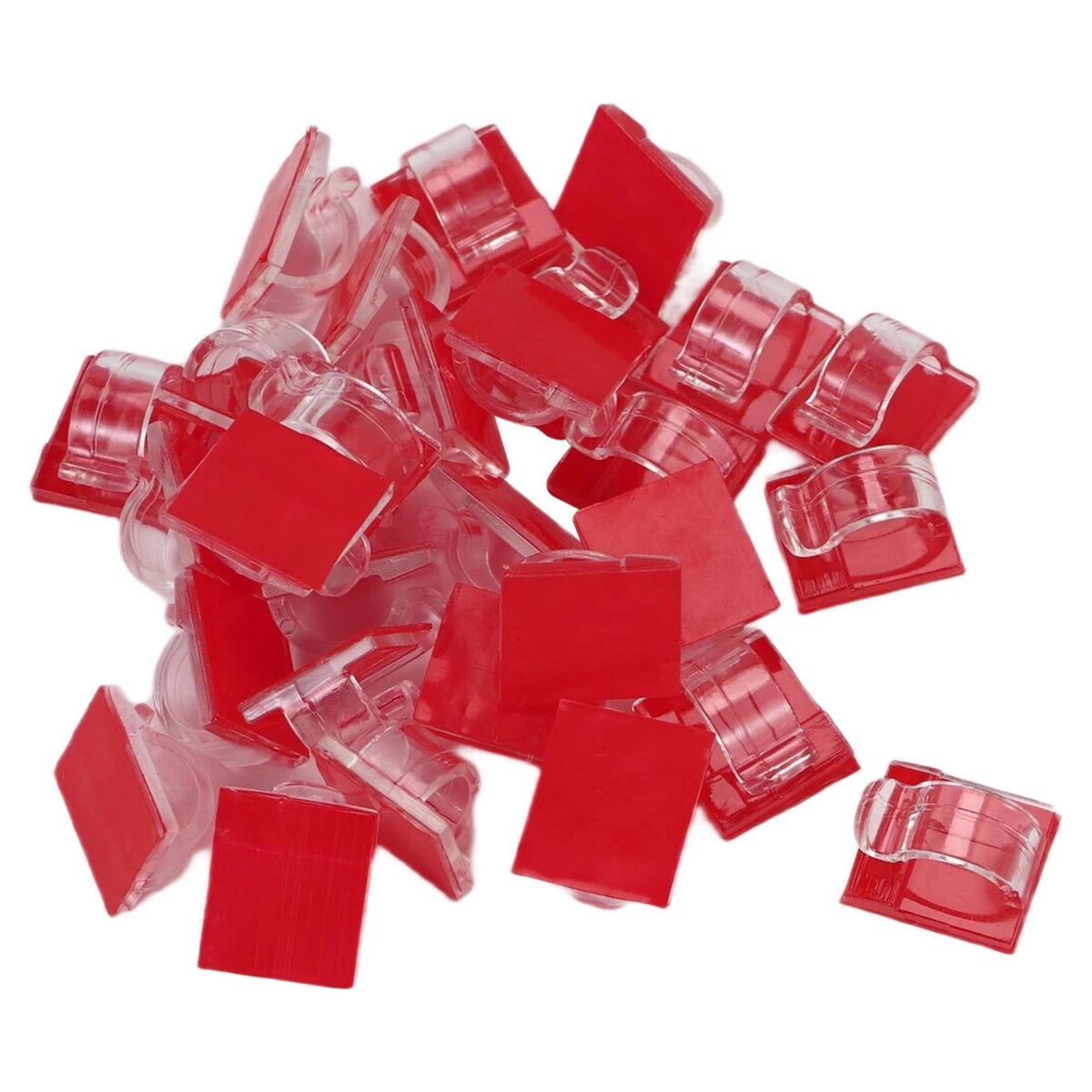 Hooks for Outdoor String Lights Clips 30 Pack Clips Clear Light Hook with9983