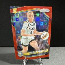 Panini 2025 Prizm WNBA Hailey Van Lith Red Pandora RC #2 Chicago Sky /199