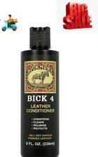 Bick 4 Leather Conditioner and Leather Cleaner 8 Oz - Will Not Darken Leather