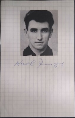 KARL-HEINZ THIELEN - DFB-Nationalspieler, 1.FC Köln, Original-Autogramm