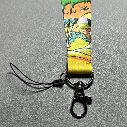 One Piece Zoro Franky Usopp anime longe ID insigne clip boucle de téléphone - Photo 2/5