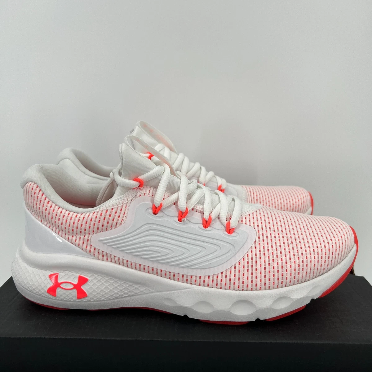 Under Armour Womens Charged Vantage 2 ICE Running Shoes 9.5 White/Neon  3025429 | eBay