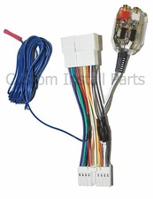 Factory Radio Add A Amp Amplifier Sub Interface Wire Harness Inline Converter