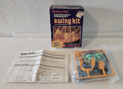 Radio Shack Electromagnetic Swing Kit Science Fair Project Kit 28-144 NOS VTG