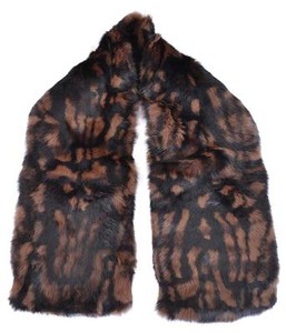 burberry fur scarf