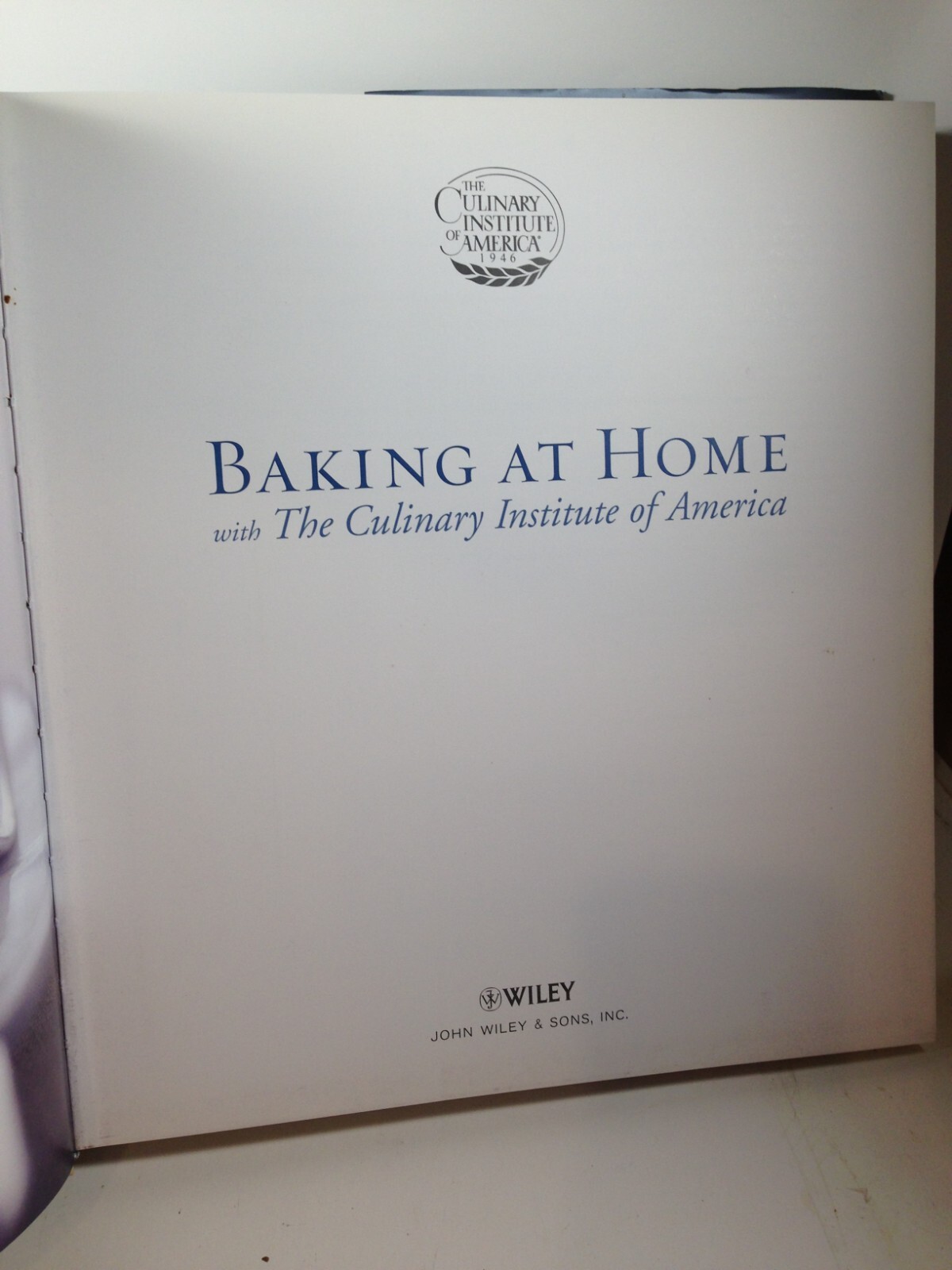 Hardcover Baking at Home Culinary Institute of America eBay