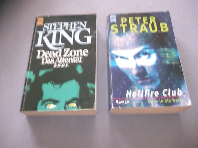 Stephen King Dead Zone Das Attentat + Peter Straub Hellfire Club