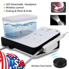 Dental Ultrasonic Scaler Scaling Perio Endo LED Handpiece fit EMS Woodpecker