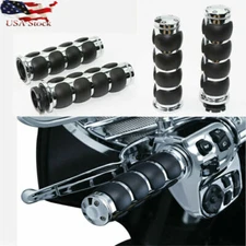 1" 25mm Motorcycle Handle Bar Hand Grips For Honda VTX1300 R C S T 1800 C F N R