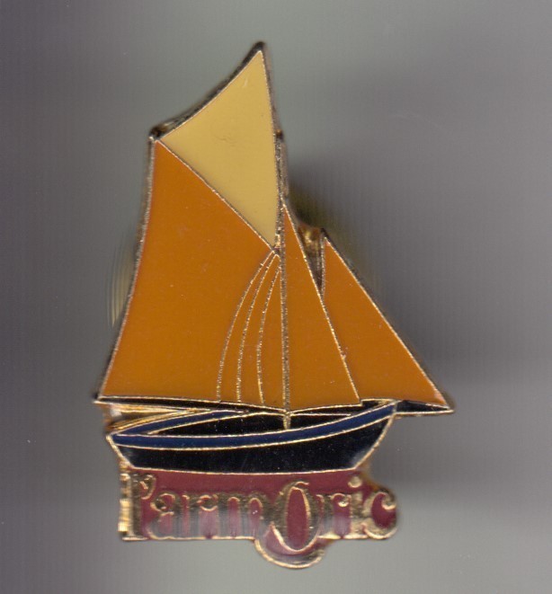 Pin's Rare Bateau Corsaire St Malo – Voilier, Broche Vintage Collection