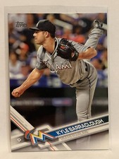 #94 Kyle Barraclough Miami Marlins 2017 Topps Series One Baseball Card