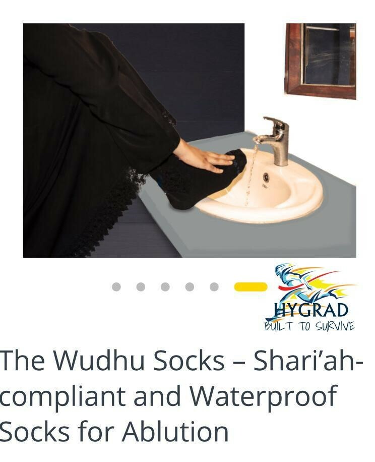 HYGRAD Waterproof Outdoor Socks Muslim Prayer Wudhu Socks Sharia