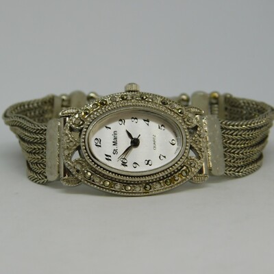 St.Marin Quartz Marcasite Watch Santa Marin 1043-24 Women main image 4