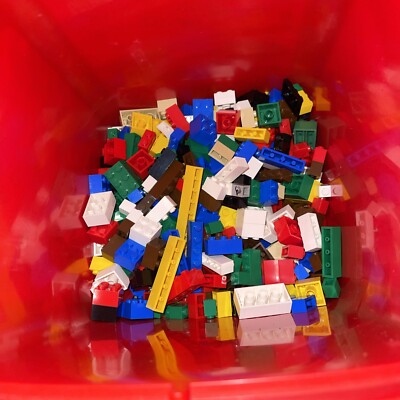 Lego Set 4105 Red Over 500 pieces incomplete 450 Of 500 Pieces 