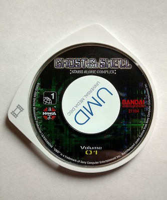 GHOST IN THE SHELL STAND ALONE COMPLEX VOL 1 UMD MOVIE