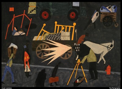 jacob-lawrence---der-fotograf--jpb_22766580279_o(1) Poster Leinwand Film Film