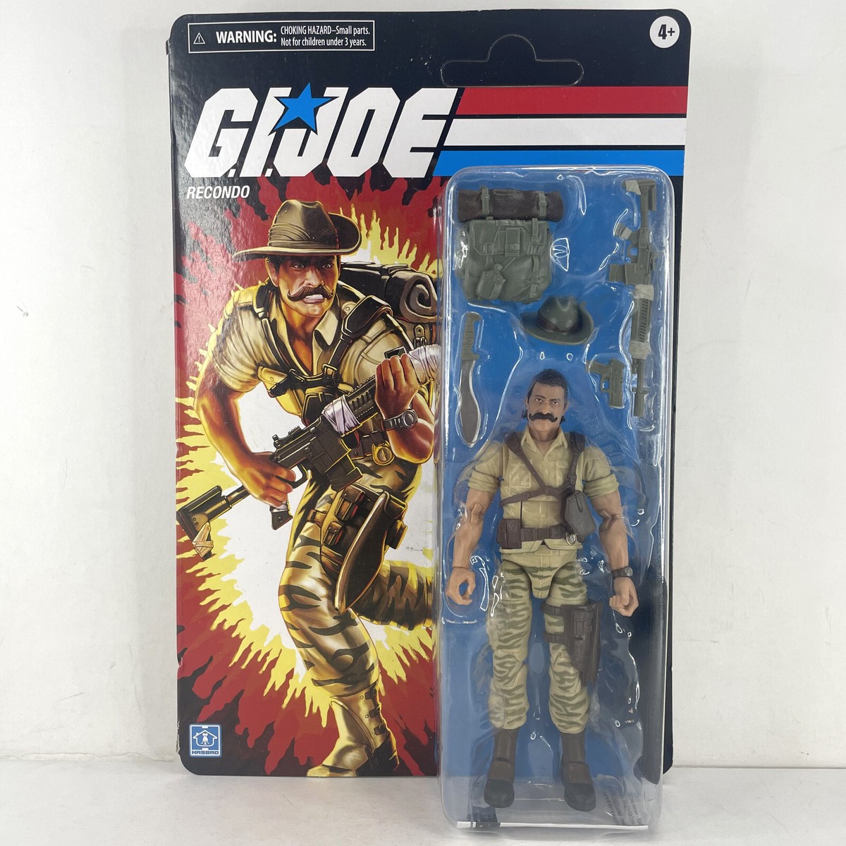 BAT Retro Cardback GI Joe Classified Series In-Hand Images - Toy Habits