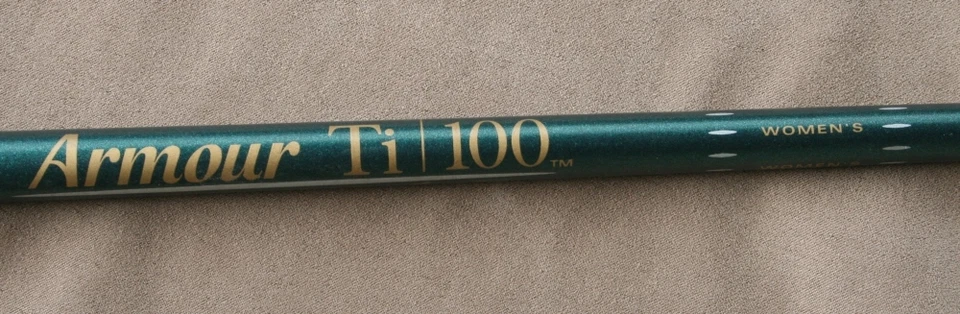 Ladies Tommy Armour Ti 100 Pure Titanium # 9 iron VGC Original Graphite Shaft - Image 3 of 3