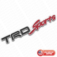 Trd Sport Trunk Fender Door Letter Logo Decorate Nameplate Badge Emblem Chrome Trd Sport Trunk Fender Door Letter Logo Decorate Nameplate Badge Emblem Chrome