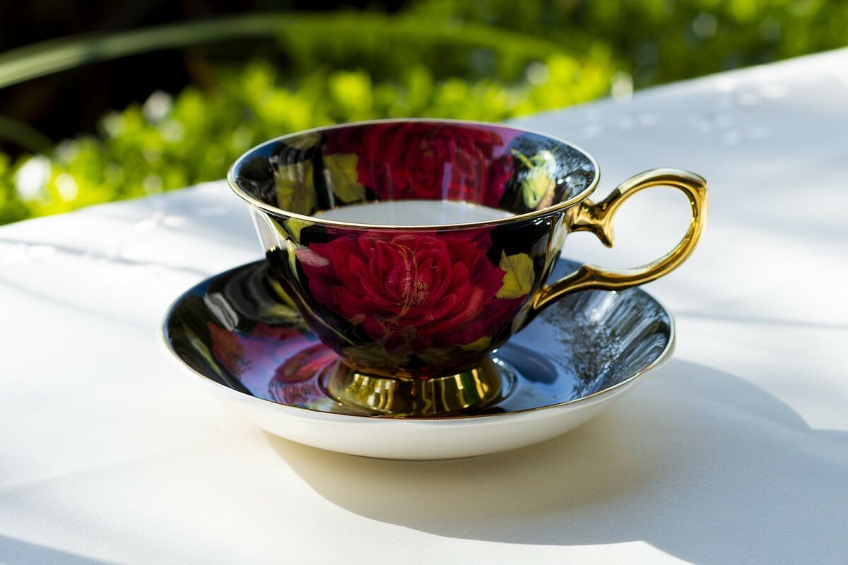 Grace Artistry Cup and Saucer Set of 6