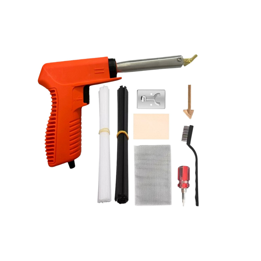 Hot Stapler Gun Plastic Repair Car Bumper Crack Welding Welder Machine Gun Kity1-image