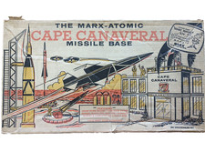 Vintage Marx Atomic Cape Canaveral Missile Base includes Space Talk Booklet
