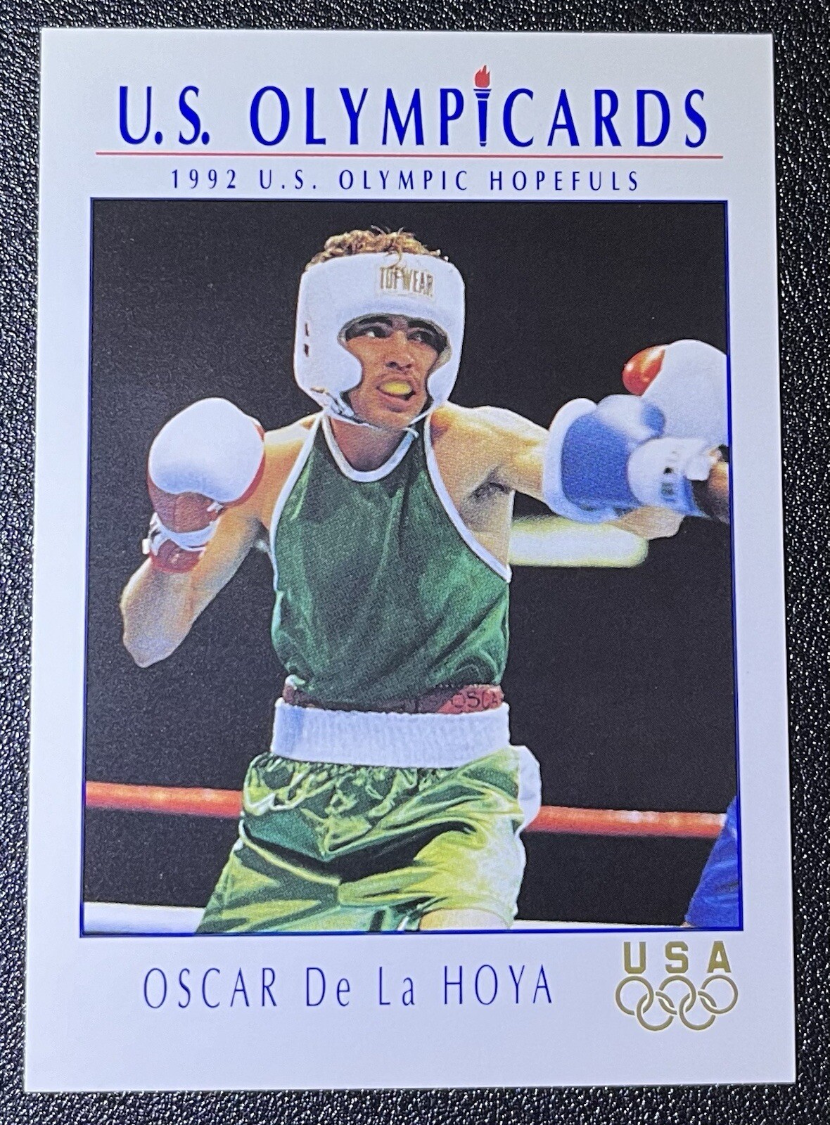 1992 Impel Olympics Oscar De La Hoya #23