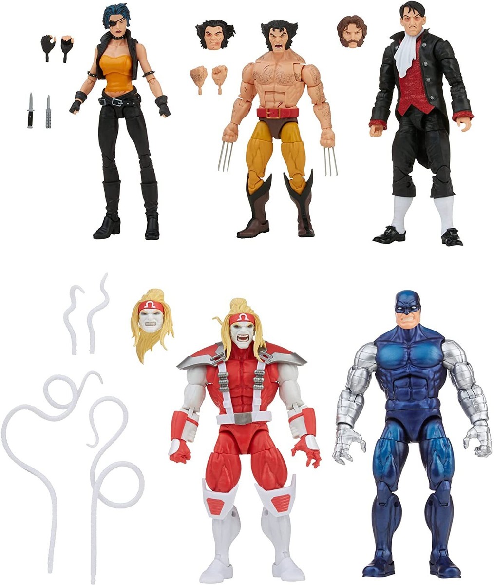 HASBRO Marvel Legends X-Men Wolverine Five-Pack Omega Red