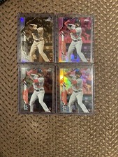 2020 Topps Chrome Randy Arozarena Base,Sepia,pink,Rainbow￼ 4 Card Lot