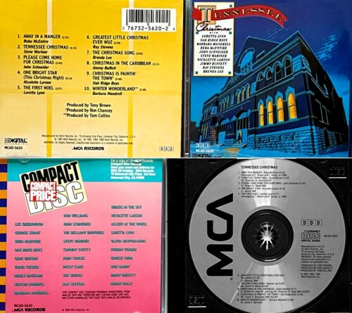 BUFFETT J+LYNN LORETTA+REBA+V.A. *VG* "TENNESSEE CHRISTMAS" 1985 US MCA CD