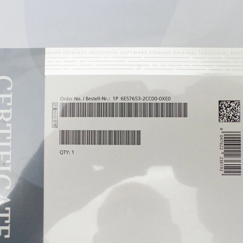 SIEMENS SIMATIC PCS 7 6ES7653-2CC00-0XE0 6ES7 653-2CC00-0XE0 Software -sealed- - Bild 3 von 3
