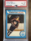 1979 Topps #18 Wayne Gretzky RC Rookie PSA 8 (OC)